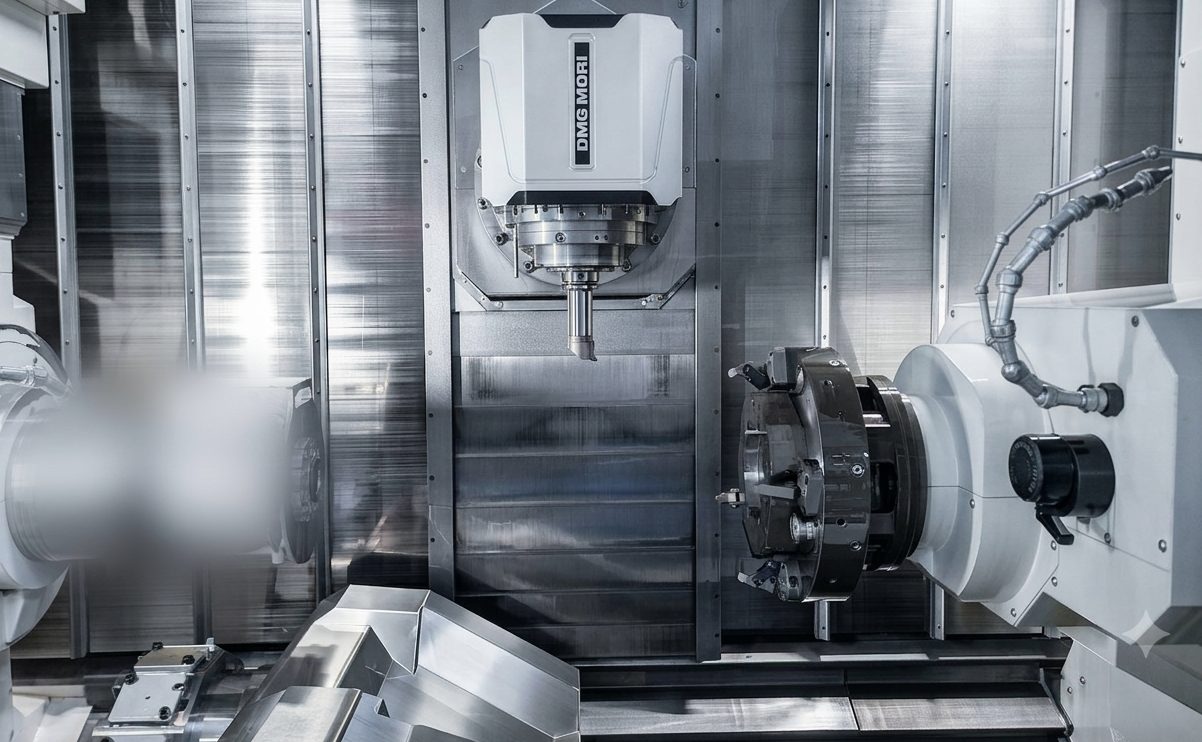 Drehfräsen auf einem CNC-Fräs-Drehzentrum