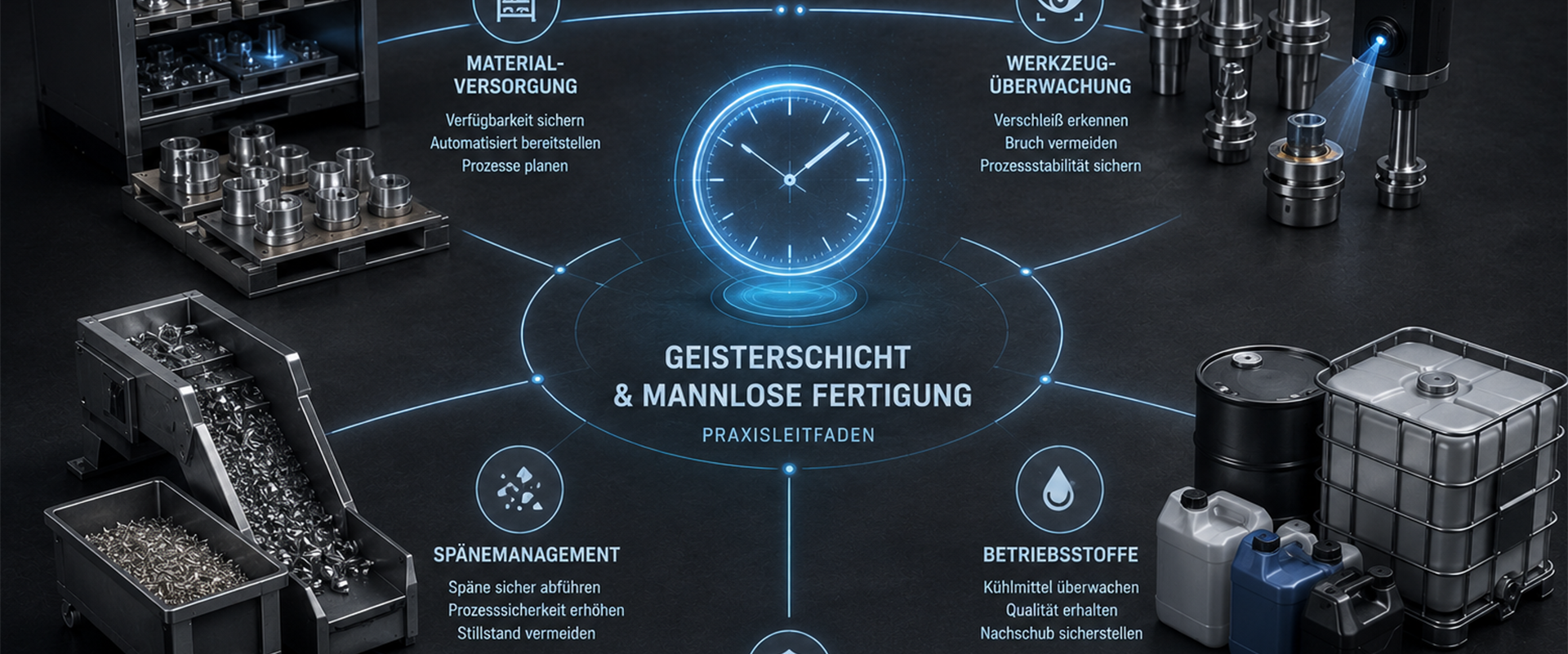 Geisterschicht und mannlose CNC-Fertigung