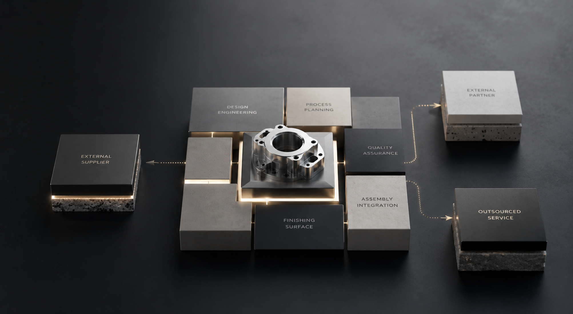 Make-or-Buy Entscheidung in der CNC-Fertigung